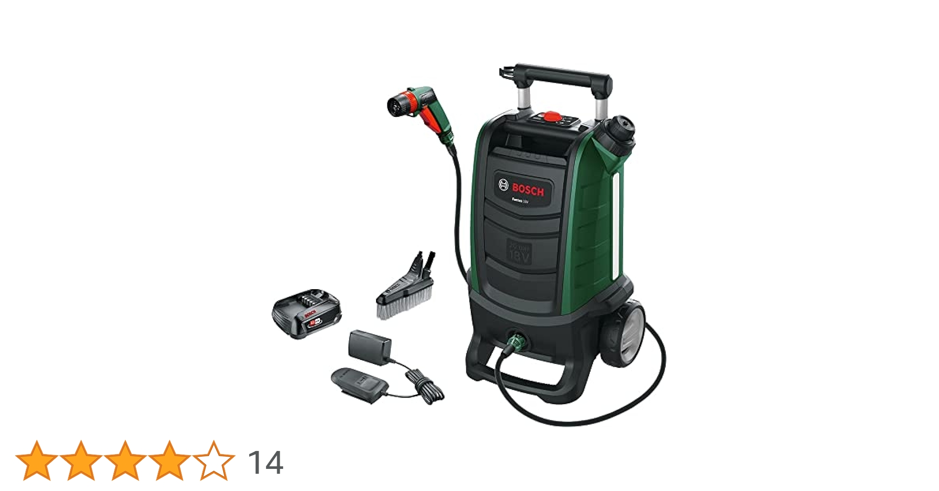 BOSCH 高圧洗浄機　フォンタス Amazon | Bosch DIY(ボッシュ) コードレス洗浄機 フォンタス